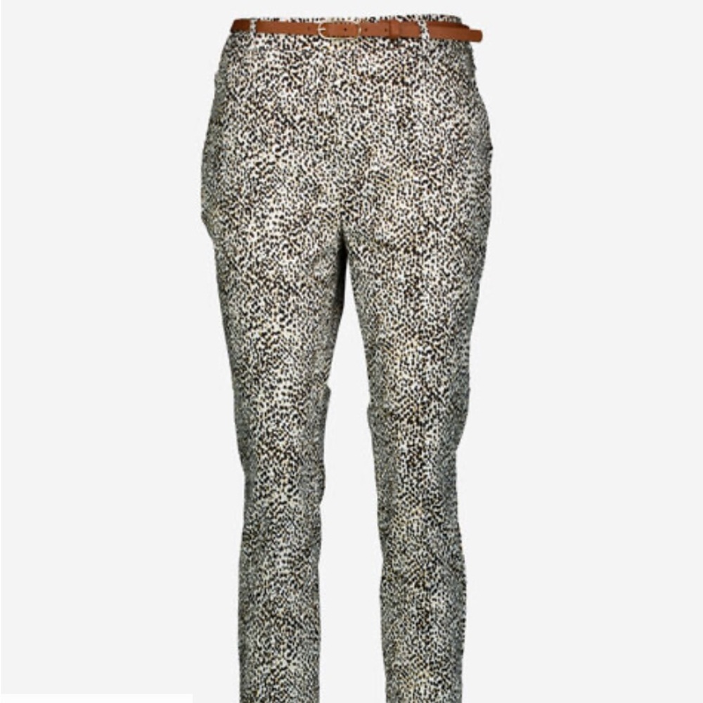 Leopard Print Women's Pants
